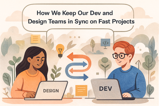 How We Keep Our Dev and Design Teams in Sync on Fast Projects