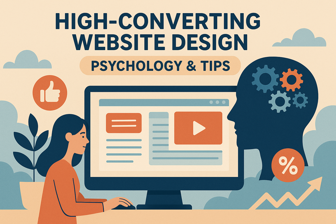 High-Converting Website Design: Psychology & Tips