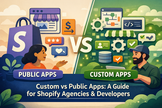 Custom vs Public Apps: A Guide for Shopify Agencies &amp; Developers Working With Clients