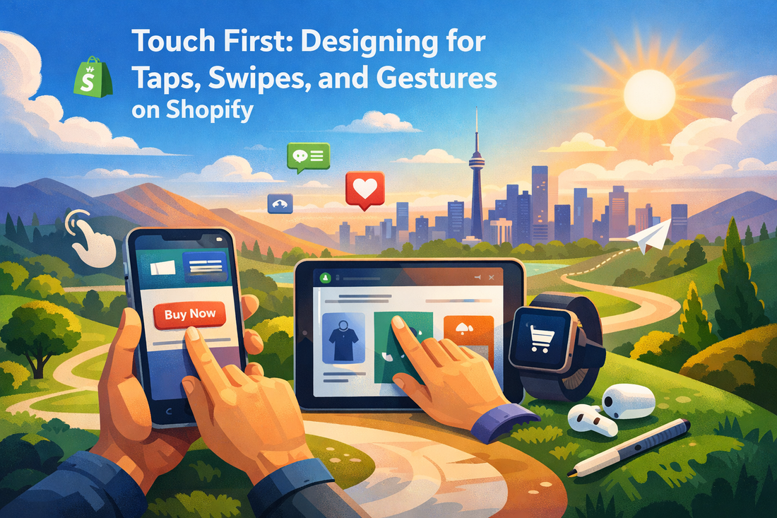 Touch First: Designing for Taps, Swipes, and Gestures on Shopify