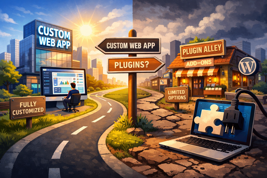 When a Custom Web App Makes More Sense Than a Plugin