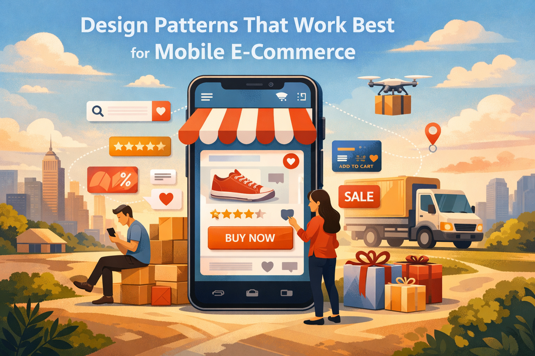 Design Patterns That Work Best for Mobile E-Commerce