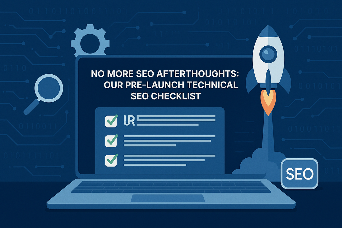 No More SEO Afterthoughts: Our Pre-Launch Technical SEO Checklist