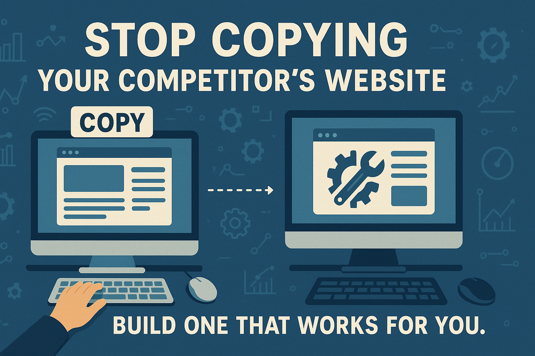 Stop Copying Your Competitor’s Website. Build One That Works for You