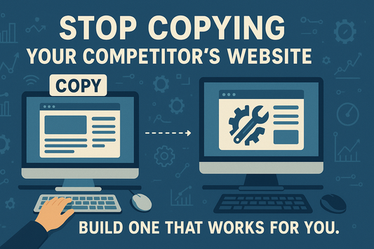 Stop Copying Your Competitor’s Website. Build One That Works for You
