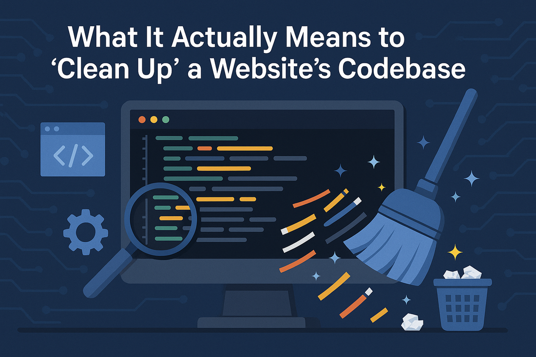 What It Actually Means to “Clean Up” a Website’s Codebase