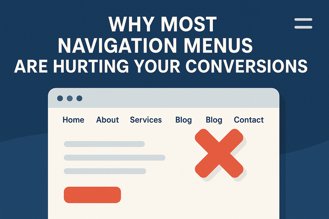 Why Most Navigation Menus Are Hurting Your Conversions