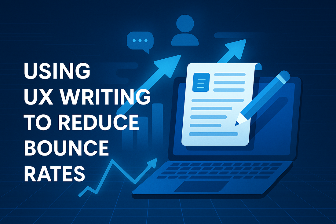 Using UX Writing to Reduce Bounce Rates