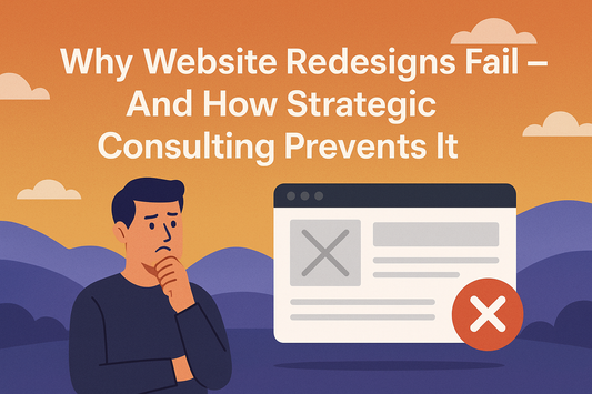Why Website Redesigns Fail — And How Strategic Consulting Prevents It
