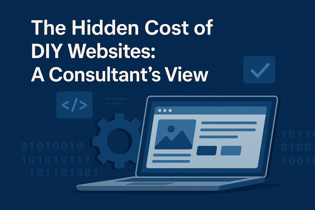 The Hidden Cost of DIY Websites: A Consultant’s View