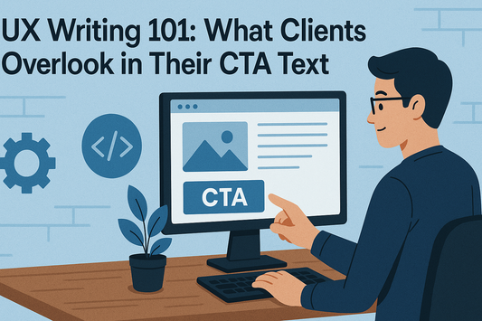 UX Writing 101: What Clients Overlook in Their CTA Text
