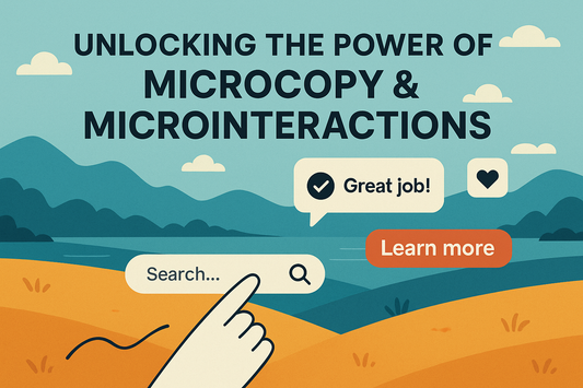Unlocking the Power of Microcopy & Microinteractions