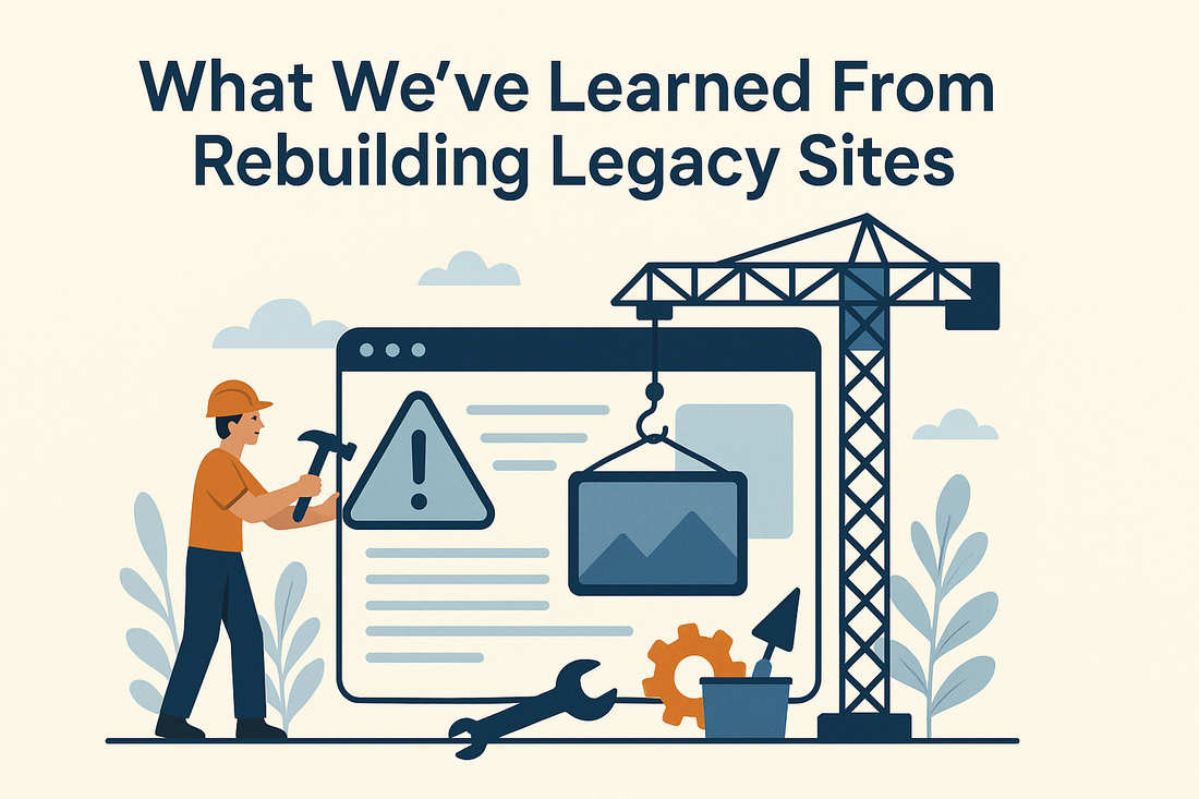 What We’ve Learned From Rebuilding Legacy Sites