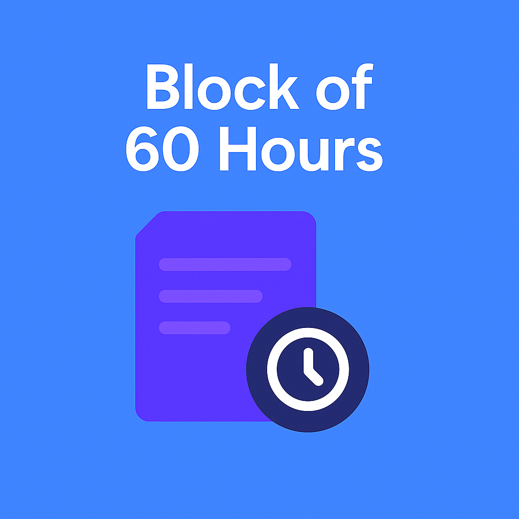 Block of 60 Hours
